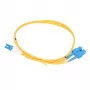 Extralink Patchcord LC/UPC-SC/UPC, vienmodis, dvipusis, G652D, 3 mm, 10 m
