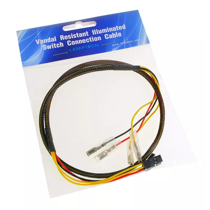 Lamptron mygtuko / jungiklio jungties kabelis - 300 mm