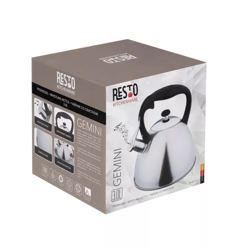 Resto Kitchenware 90601 virdulys 3 L Nerūdijantis plienas