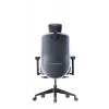 Up Up Athene ergonomic office chair Juoda, Pilka + Blue fabric