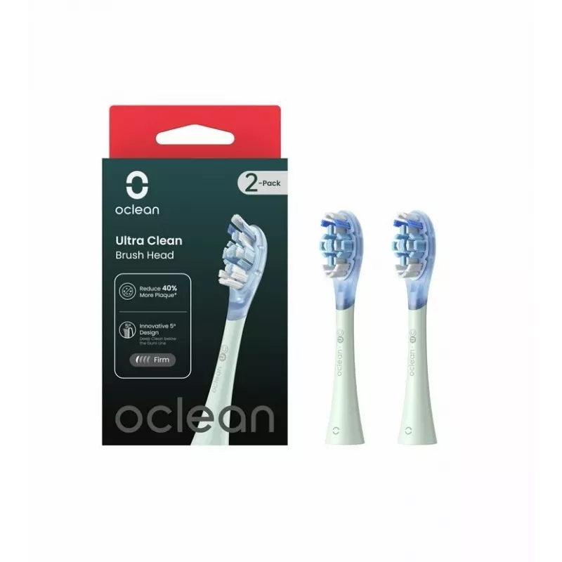 Oclean UC01 dantų šepetėlio itin minkšti šereliai 2 galvutės Baltos