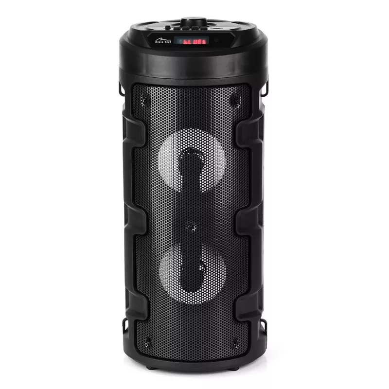 Media-tech Partybox Keg Bt - Kompaktiškas Bluetooth stereo garsiakalbis su FM radiju, MP3 grotuvu MT3165