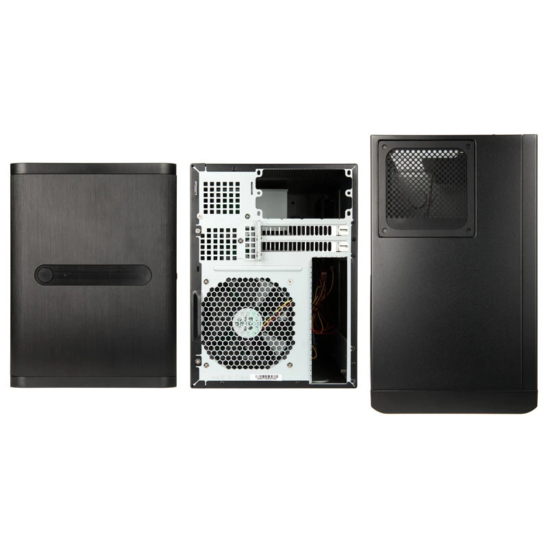 Kompiuterio korpusas Sidabrinėstone SST-DS380B Mini-ITX Juoda
