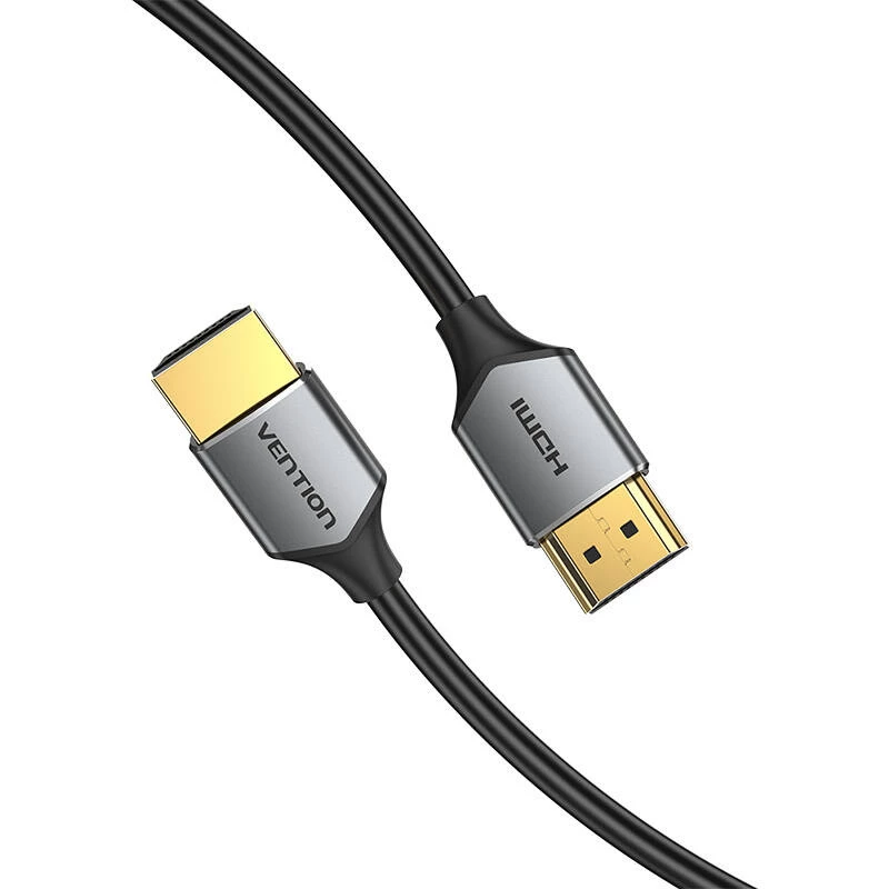 Itin plonas HDMI HD laidas Vention ALEHF 1m 4K 60Hz (Pilkas)