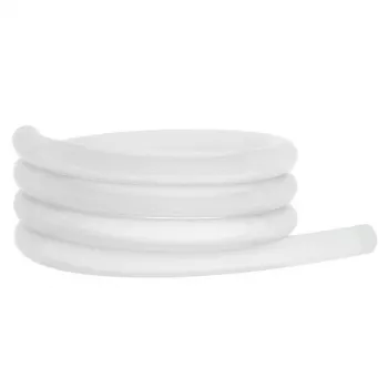 Aušinimo silikoninis lenkimo įdėklas, skirtas PC kietajam vamzdeliui Barrow GJSGW-12, 12 mm, 10 cm, baltas