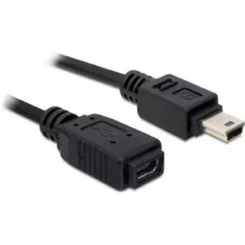 USB laidas DeLOCK 82667 1m Juodas Kištukas/Lizdas