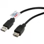 ROLINE USB 2.0 kabelis, A-A tipo, ST/BU 0,8 m (11.02.8947)