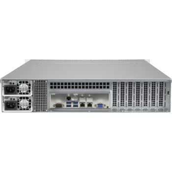 Supermicro SC825 BTQC-R1K23LPB - stovo montavimo - 2U - patobulinta, išplėstinė ATX - SATA/SAS - karšto keitimo 1200 vatų - juoda