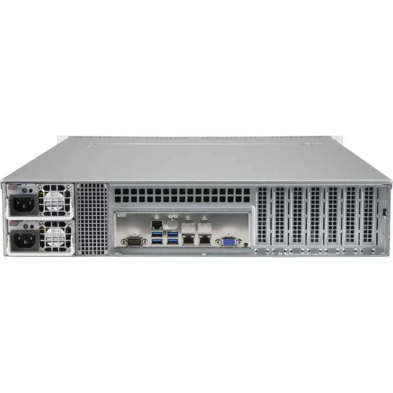Supermicro SC825 BTQC-R1K23LPB - stovo montavimo - 2U - patobulinta, išplėstinė ATX - SATA/SAS - karšto keitimo 1200 vatų - juoda