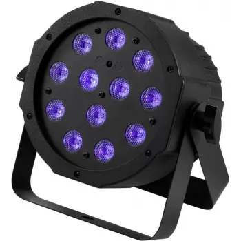 LED grindų šviestuvas EUROLITE SLS-12 UV 12x3W — UV plovimo apšvietimas, 12×3W šviesos diodai