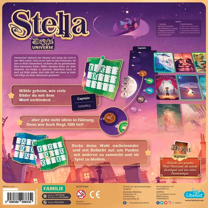 Stella Dixit Universe Family Game