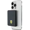 Ferrari Galiabank FEPB5MNCAK 15W 5000mAh Juoda/Juoda Metal Logo MagSafe