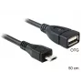 USB laidas DeLOCK 50 cm Micro-USB B – USB 2.0 A 83183
