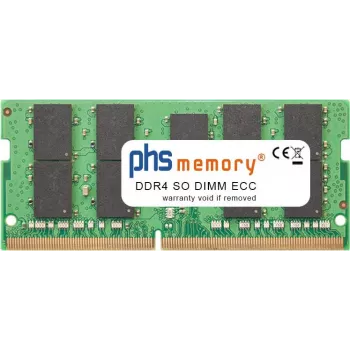 PHS-memory 32GB RAM atmintinė DDR4 SO DIMM ECC 3200MHz PC4-25600-P 260 kontaktų DIMM 1,2 V (SP520353)