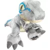 Jurassic World, Mėlyna, pliušinis žaislas pilkas/mėlynas, 48 cm