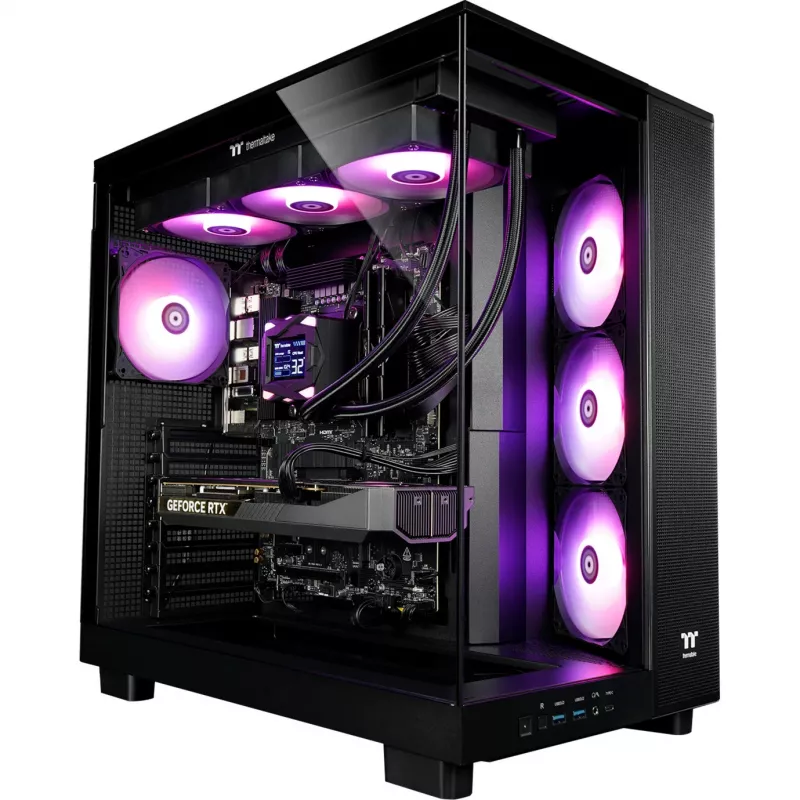 FTW A-Line LCS 5070Ti D5, žaidimų kompiuteris juodas/permatomas, Windows 11 Home
