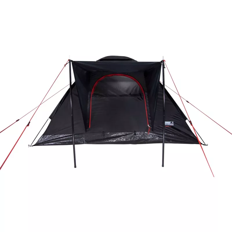 Piramidinė palapinė High Peak Beaver 3, 3 asmenų, kietas rėmas, atspari vandeniui 150 cm