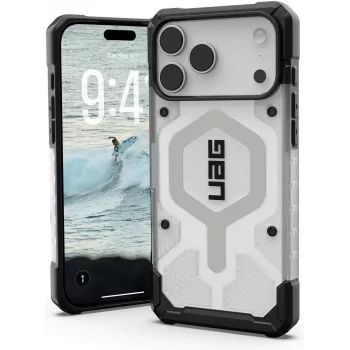 UAG Urban Armor Gear Pathfinder MagSafe dėklas | Apple iPhone 17 Pro Max | ledinis (permatomas)/sidabrinis | 114552114333 (114552114333)