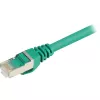 Pataisos kabelis RJ45 kištukas > RJ45 kištukas CAT.6 S/FTP (žalias, 1,5 metro)