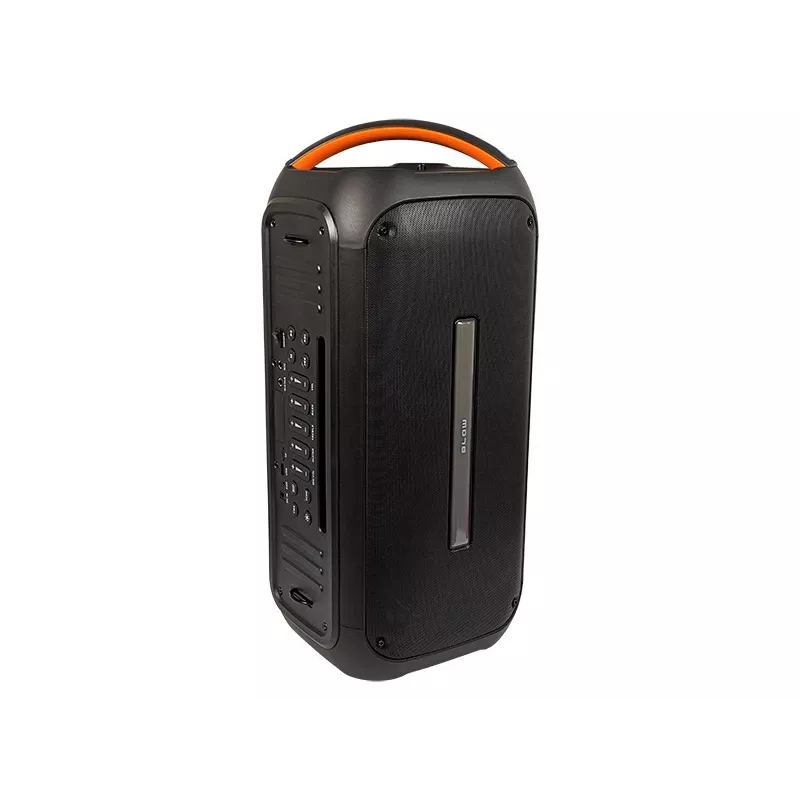 Nešiojamas mono Bluetooth garsiakalbis BLOW 30-392# — 6000 mAh baterija, 6,5 W RMS, Bluetooth 5.0, MicroSD, AUX, Micro-USB, 2 garsiakalbiai, juodas