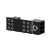 Triton Singularity Shift 6 kontaktų PCIe 90° adapteris — kampinė PCIE maitinimo jungtis