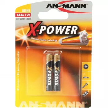 Vienkartinė baterija Ansmann X-Power AAAA