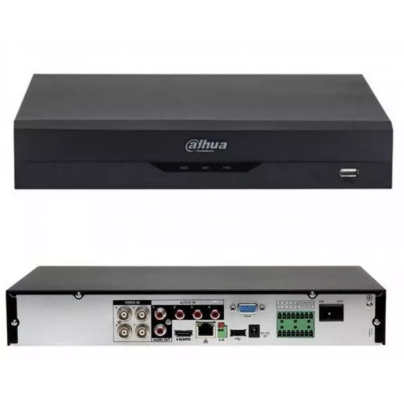 Dahua Technology DH-XVR5104HE-I3 skaitmeninis vaizdo registratorius (DVR) juodas