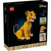 LEGO Disney Jaunasis Simba iš Liūto karaliaus kolekcinė gyvūno figūrėlė konstravimo rinkinys modelio rinkinys suaugusiems namų ar biuro dekorui nostalgiška dovanų idėja