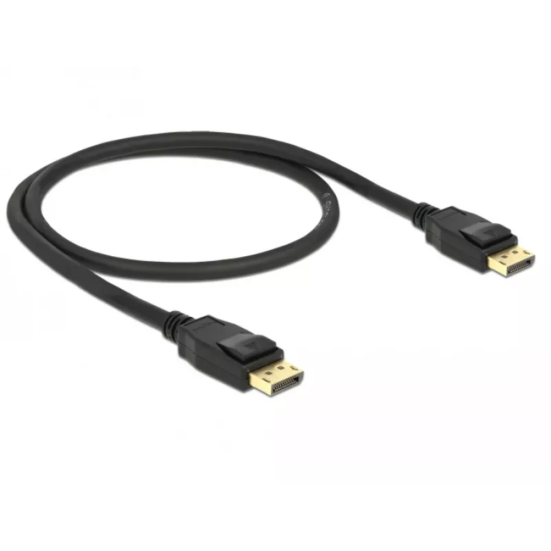 DisplayPort laidas DeLOCK 85506 0,5 m Juodas