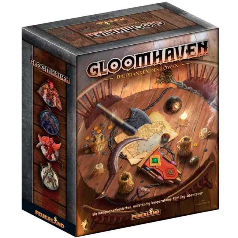 Gloomhaven - Jaws of the Lion, stalo žaidimas