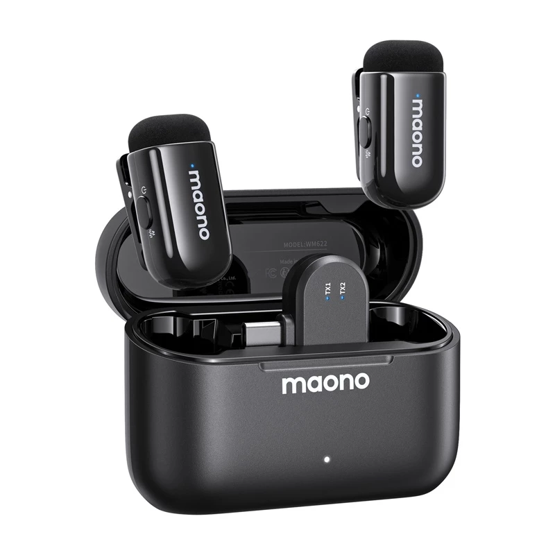 Mikrofonas MAONO WM622 PC2 — didelis jautrumas, mažas triukšmas aiškiam garso įrašymui