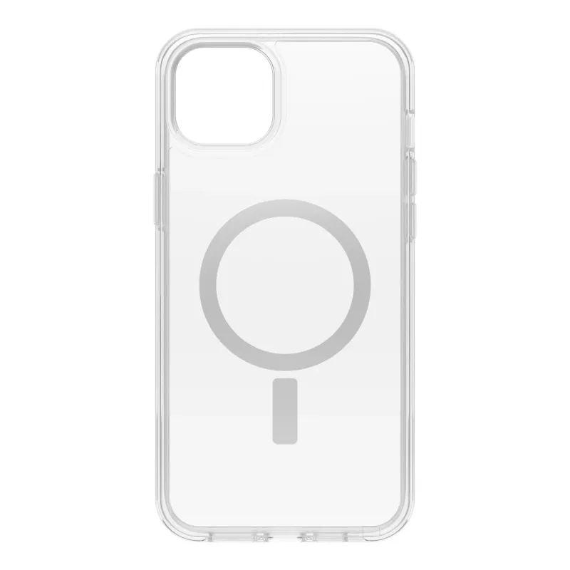 OtterBox Symmerty Series su MagSafe, skirtas Apple iPhone 15 Plus - skaidrus permatomas dėklas