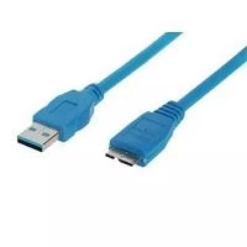 USB kabelis ShiverPeaks BS77191 1 m USB 3.2 Gen 1 Micro-USB B mėlynas
