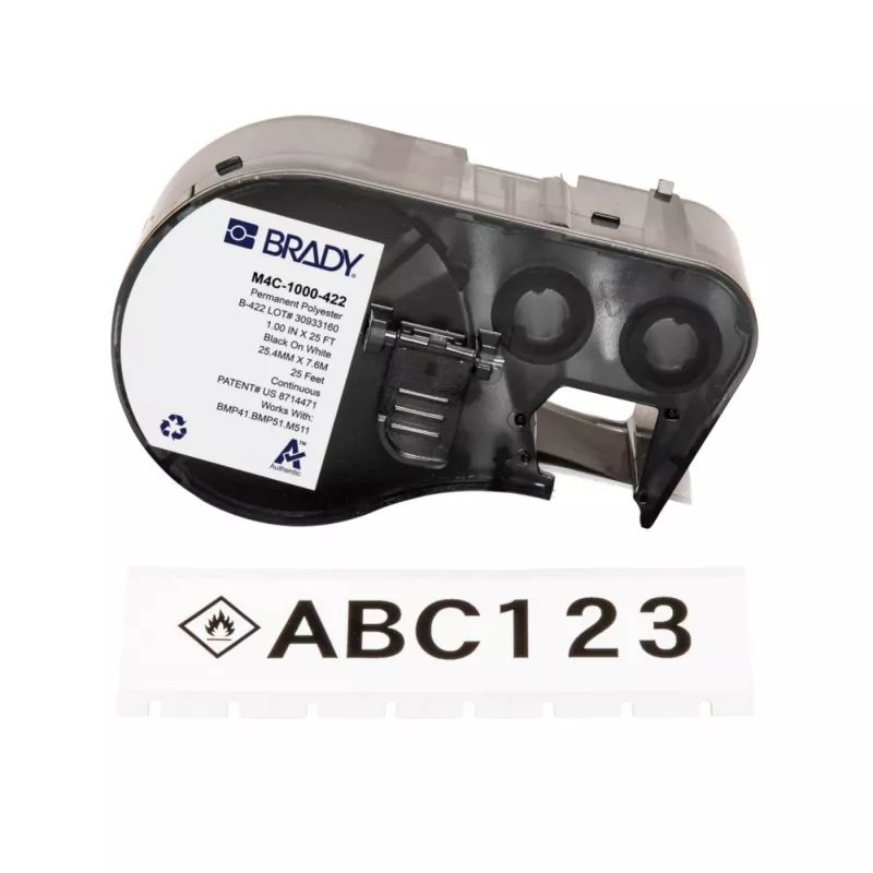 Brady M4C-1000-422 spausdintuvas, juodas