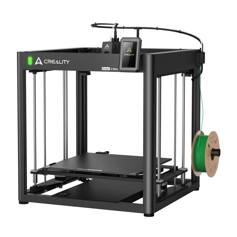 3D spausdintuvas Creality Ender-5 Max — spausdinimo tūris 300×300×340 mm, didelis tikslumas