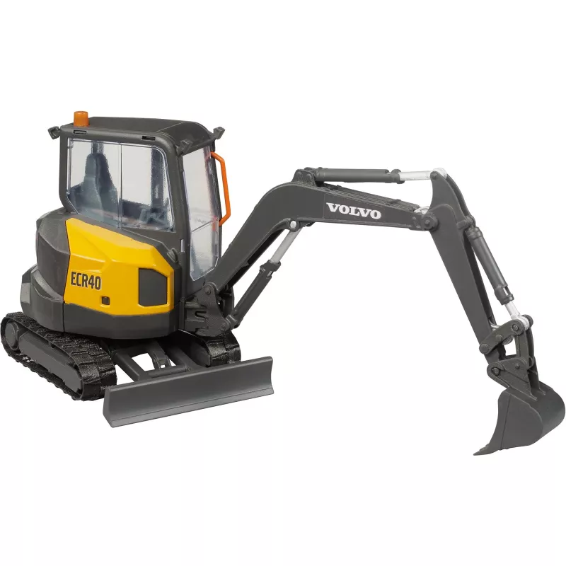 BRUDER modelis – Volvo ECR40 kompaktinis ekskavatorius (žaislas) pagal BRUDER, modelis 02465