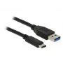 USB laidas DeLOCK 1m USB3.1-C/USB3.1-A 83870