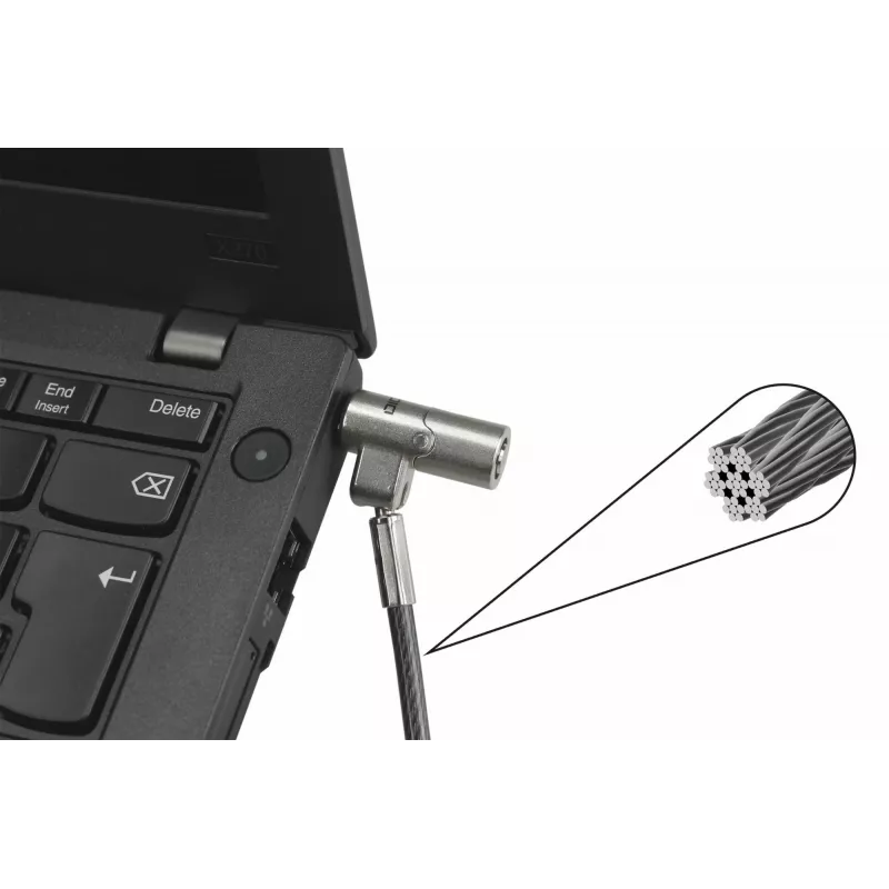 Saugos kabelis Nano lock Ultra plonas