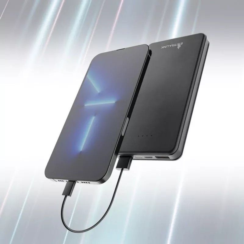 Nešiojamoji išorinė baterija Extralink EPB-078B 10000mAh