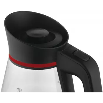 Elektrinis virdulys PRIME3 1,5 L 2200 W raudonas permatomas