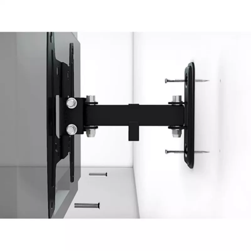 “ONE FOR ALL” sieninis laikiklis, WM 4421, 32–60 colių, pakreipiamas, maksimali apkrova 100 kg, VESA 100x100, 200x100, 200x200, 300x200, 300x300, 400x200, 400x300, 400x400 mm, juodas