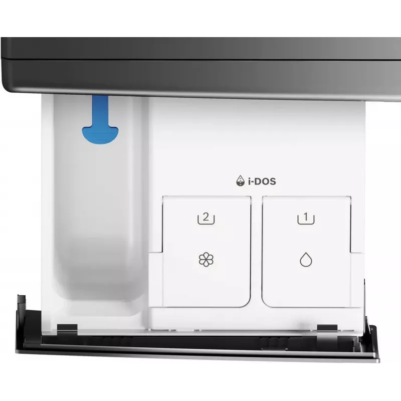 Bosch WNC254ARSN Skalbimo-džiovinimo mašina 10,5 kg / 6 kg 1400 aps./min Pilka