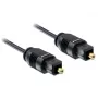 Toslink garso kabelis DeLOCK 82879 1m juodas