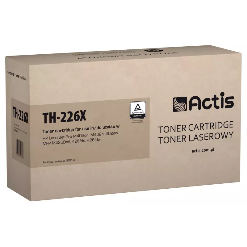 Actis TH-226X Toneris (HP 226X CF226X pakaitalas; Standartinis; 9000 puslapių; juodas)