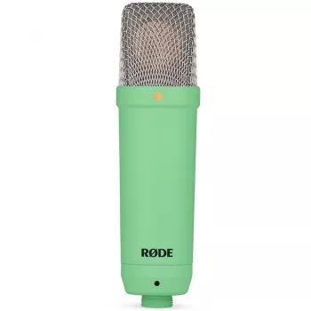 Studijinis kondensatorinis mikrofonas RØDE NT1 Signature Green — kardioidinis, 20–20000 Hz, XLR, maks. SPL 142 dB