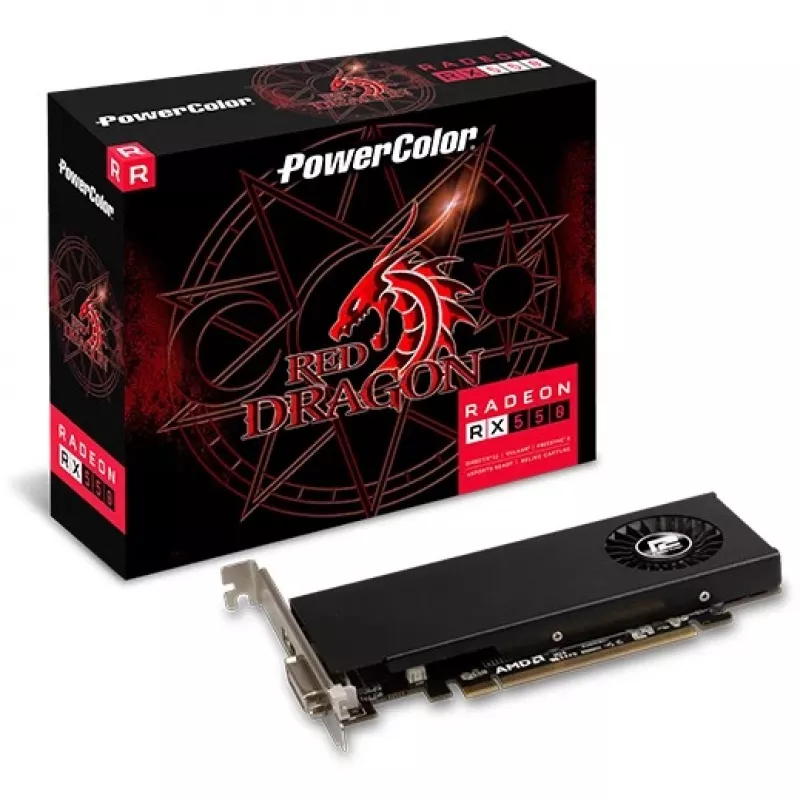 Grafikos plokštė AMD Radeon RX 550 4GB GDDR5