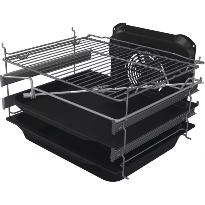 Gorenje GKS5C71XF Laisvai pastatoma viryklė su orkaite, sidabrinė