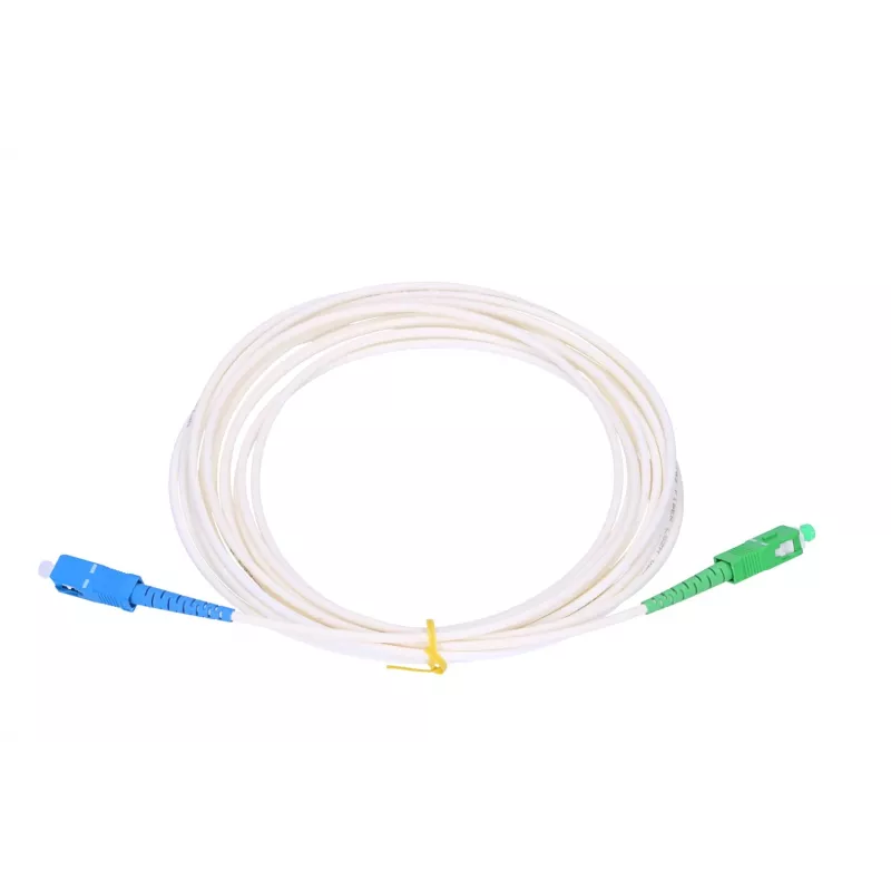 Patchcord Extralink SC/UPC - SC/APC, Singlemode G.657.B3, LSZH 3mm Simplex Easy Flex, 20 m