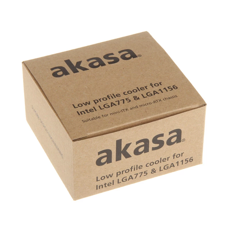 Aušintuvas Akasa AK-CC7122BP01 procesoriaus aušinimo sistema 7,5 cm aliuminis mėlynas