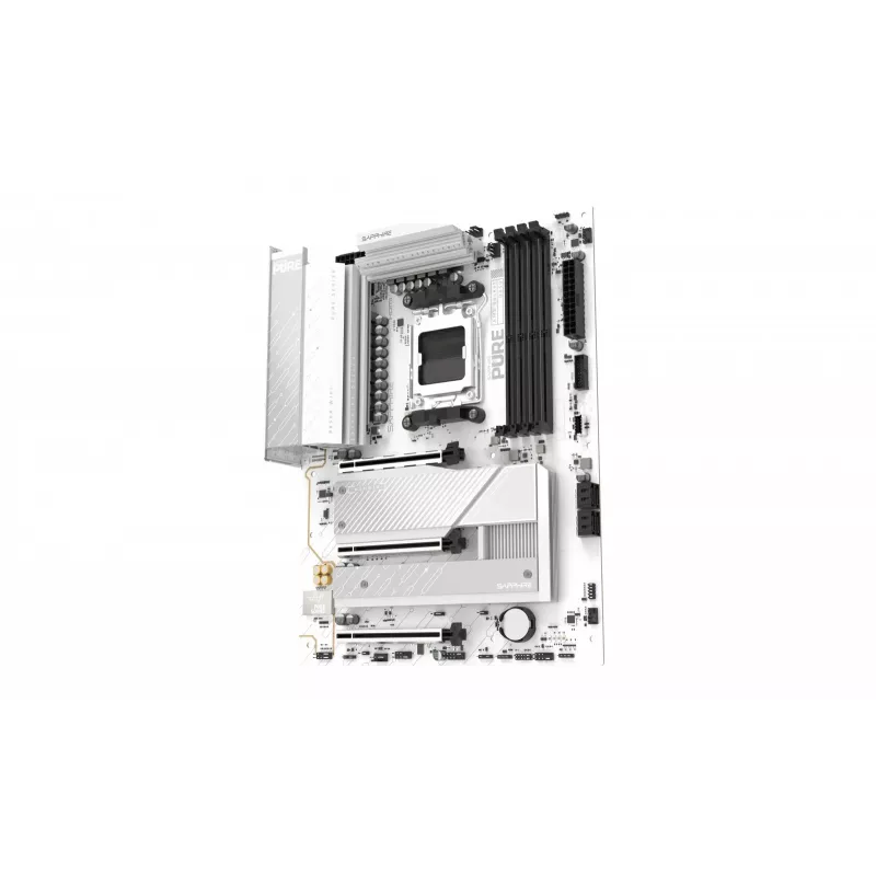 Pagrindinė plokštė Sapphire PURE B850A WIFI7 ATX — B850 mikroschemų rinkinys, „Wi‑Fi 7“, DDR4 palaikymas